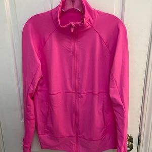 Fila Sport bright pink zip up jacket